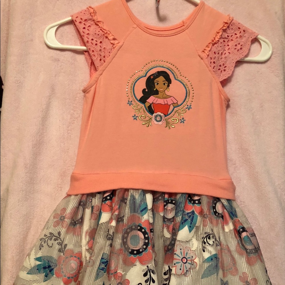 Disney Elena Avalor Girls Dress, size 4T